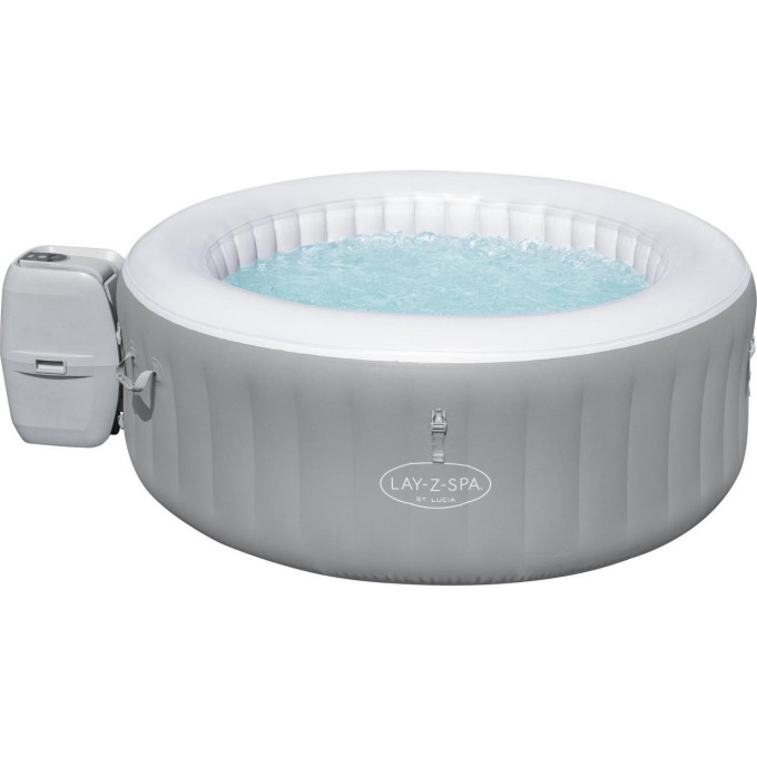 СПА-бассейн BESTWAY ST.LUCIA AIRJET 124/170х66см 605л, круглый аэромассаж 60037 BW